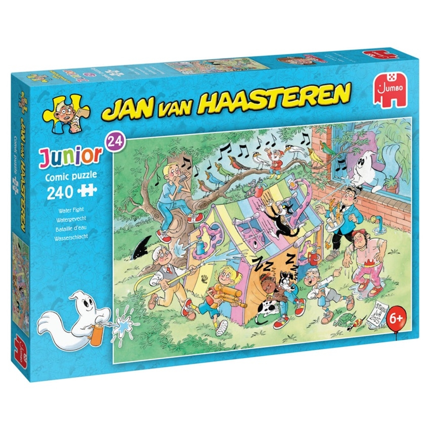 Jan van Haasteren Watergevecht – Junior Puzzel 240 Stukjes